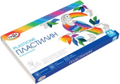 Пластилин Гамма «Классический», 18 цветов