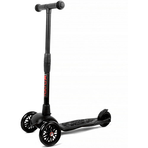 Трехколесный самокат Buggy Boom Alfa Model, черный от Buggy Boom