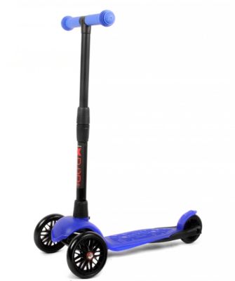 Трехколесный самокат Buggy Boom Alfa Model, синий