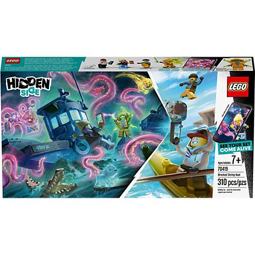 Конструктор LEGO Hidden Side "Старый рыбацкий корабль", 310 деталей, арт 70419 от LEGO