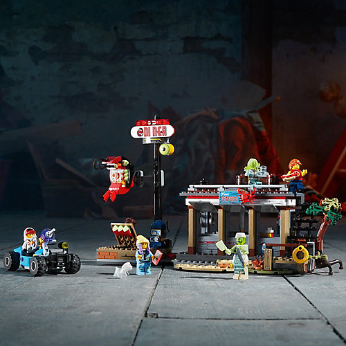 Конструктор LEGO Hidden Side "Нападение на закусочную", 578 деталей, арт 70422 от LEGO