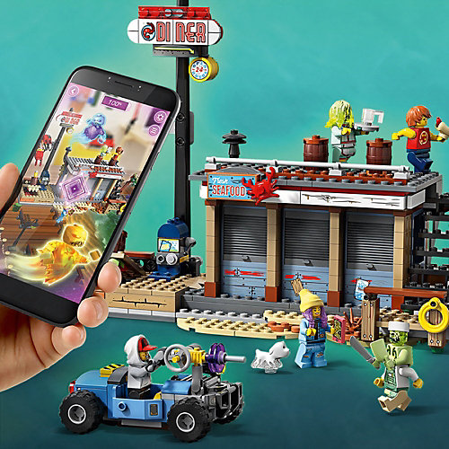 Конструктор LEGO Hidden Side "Нападение на закусочную", 578 деталей, арт 70422 от LEGO