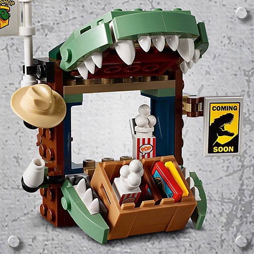Конструктор LEGO Jurassic World 75934: Побег дилофозавра от LEGO
