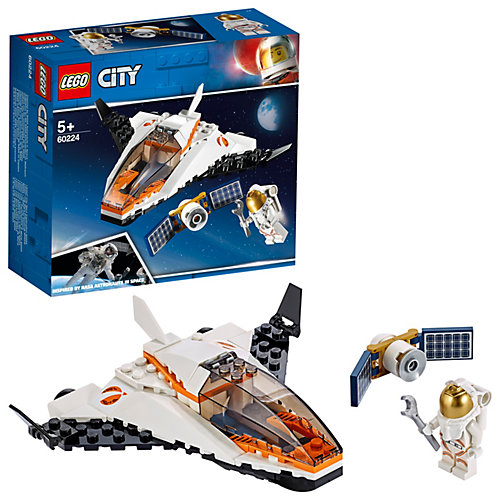 Конструктор LEGO City Space Port 60224: Миссия по ремонту спутника от LEGO