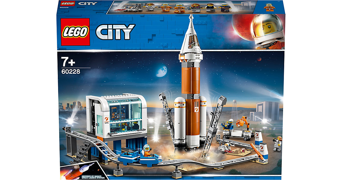 LEGO 60228 City: Weltraumrakete mit Kontrollzentrum