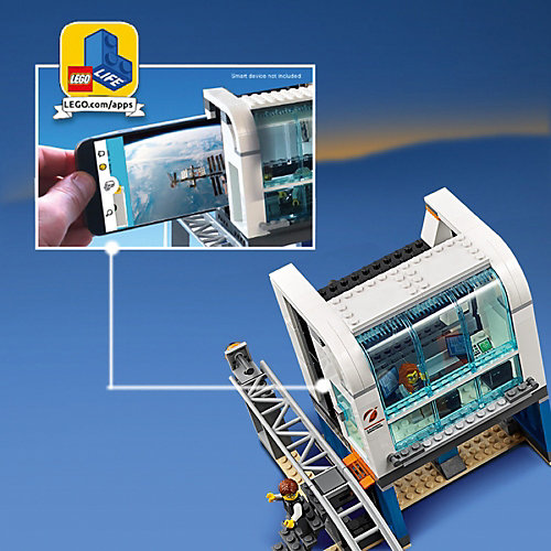 Конструктор LEGO City Space Port 60228: Ракета для запуска в далекий космос и пульт управления запуском от LEGO