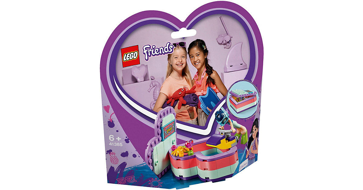 LEGO 41385 Friends: Emmas sommerliche Herzbox