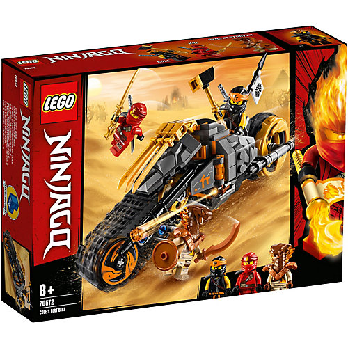 Конструктор LEGO Ninjago 70672: Раллийный мотоцикл Коула от LEGO