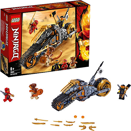 Конструктор LEGO Ninjago 70672: Раллийный мотоцикл Коула от LEGO