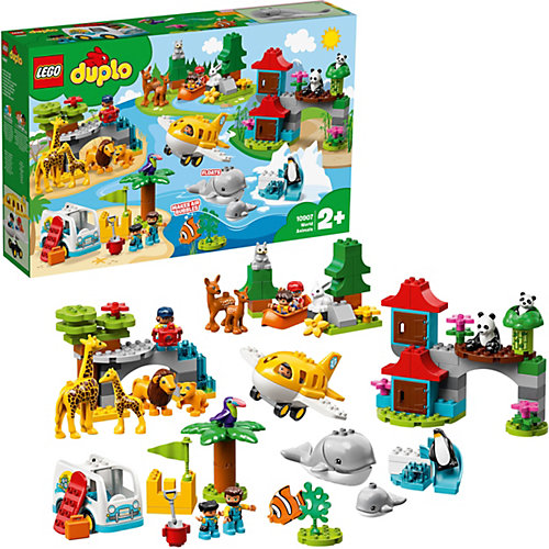 Конструктор LEGO DUPLO Town 10907: Животные мира от LEGO