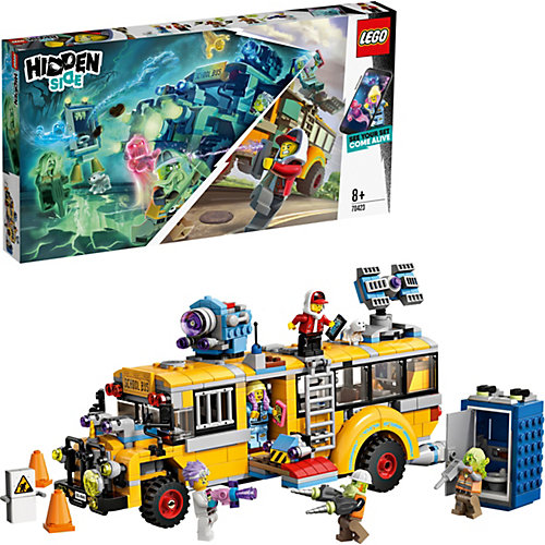 Конструктор LEGO Hidden Side "Автобус охотников за паранормальными явлениям", 689 деталей, арт 70423 от LEGO