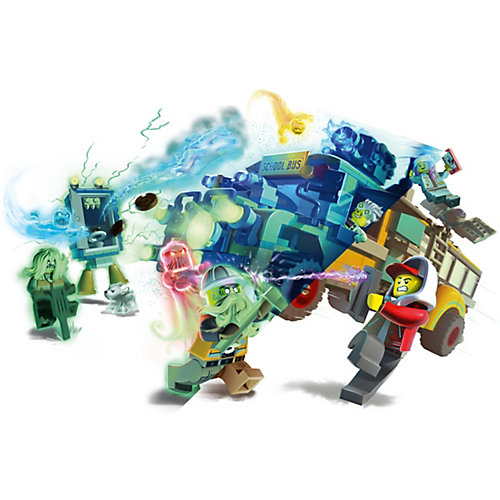 Конструктор LEGO Hidden Side "Автобус охотников за паранормальными явлениям", 689 деталей, арт 70423 от LEGO