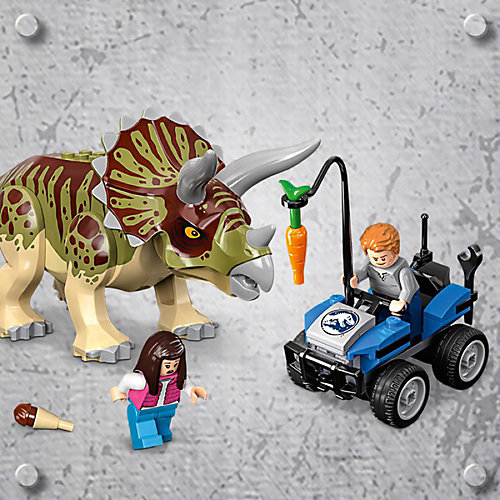 Конструктор LEGO Jurassic World 75937: Нападение трицератопса от LEGO
