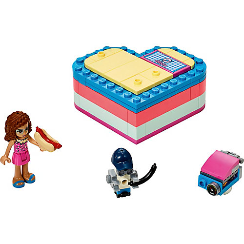 Конструктор LEGO Friends 41387: Летняя шкатулка-сердечко для Оливии от LEGO