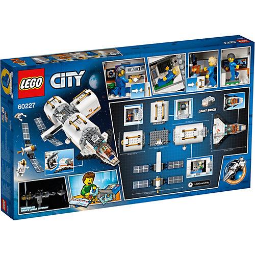 Конструктор LEGO City Space Port 60227: Лунная космическая станция от LEGO