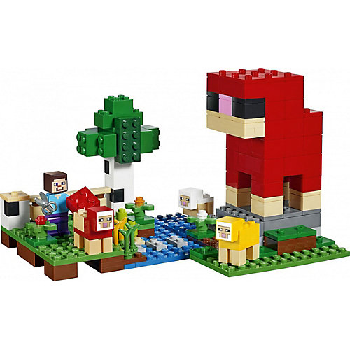 Конструктор LEGO Minecraft "Шерстяная ферма" 21153 от LEGO