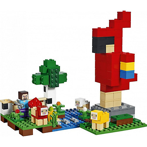 Конструктор LEGO Minecraft "Шерстяная ферма" 21153 от LEGO