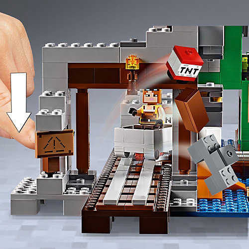 Конструктор LEGO Minecraft "Шахта Крипера" 21155 от LEGO