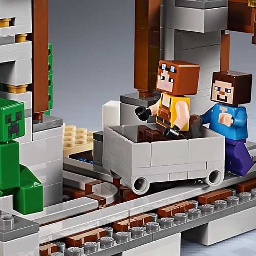 Конструктор LEGO Minecraft "Шахта Крипера" 21155 от LEGO