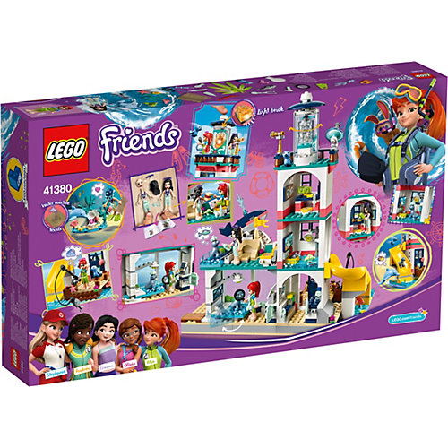 Конструктор LEGO Friends 41380: Спасательный центр на маяке от LEGO