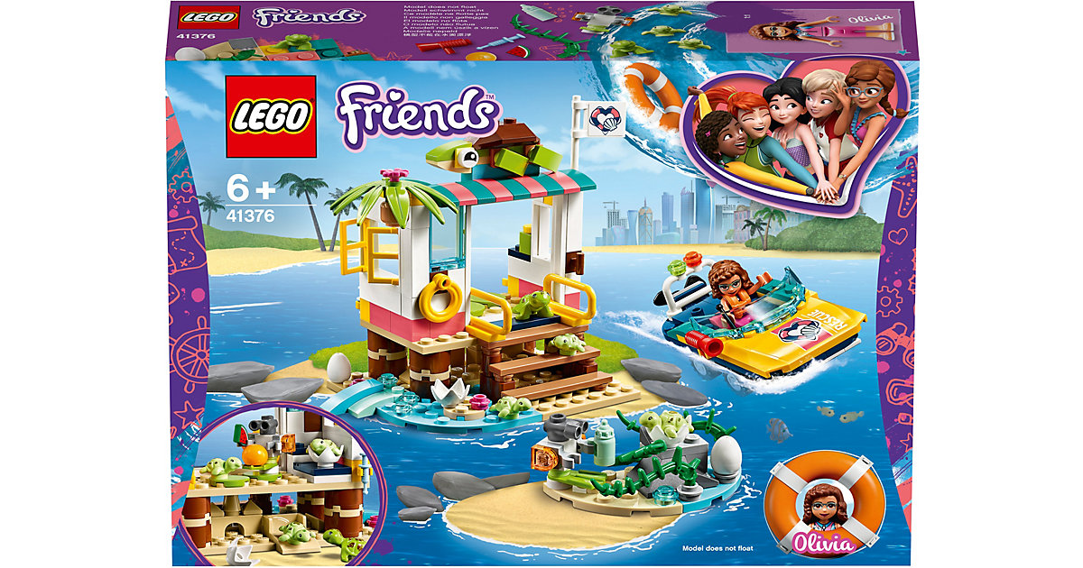 LEGO 41376 Friends: Schildkröten-Rettungsstation