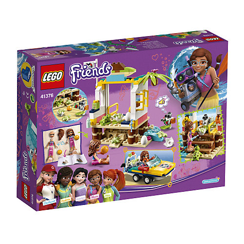 Конструктор LEGO Friends 41376: Спасение черепах от LEGO
