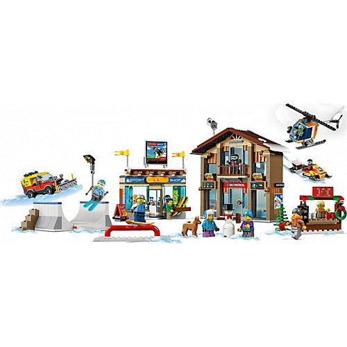 Конструктор LEGO City Town "Горнолыжный курорт" 60203 от LEGO