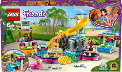 LEGO 41374 Friends: Andreas Pool-Party