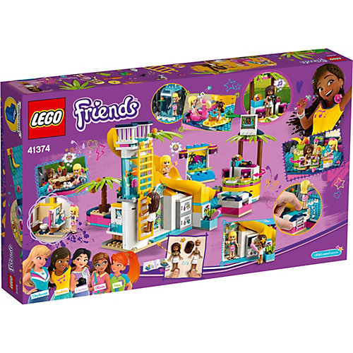 Конструктор LEGO Friends 41374: Вечеринка Андреа у бассейна от LEGO