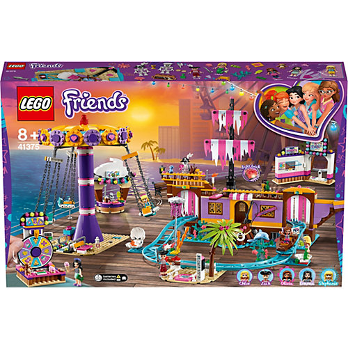 Конструктор LEGO Friends 41375: Прибрежный парк развлечений от LEGO