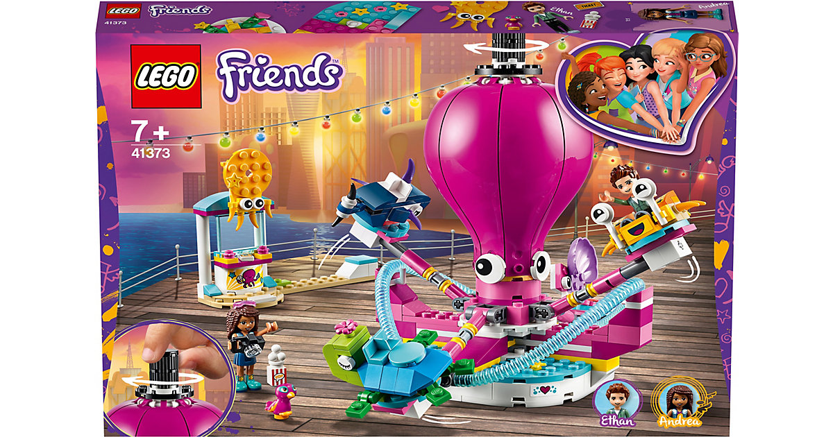 LEGO 41373 Friends: Lustiges Oktopus-Karussell