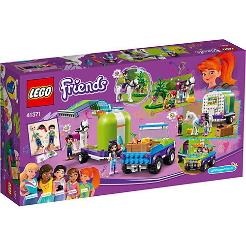 Конструктор LEGO Friends 41371: Трейлер для лошадки Мии от LEGO
