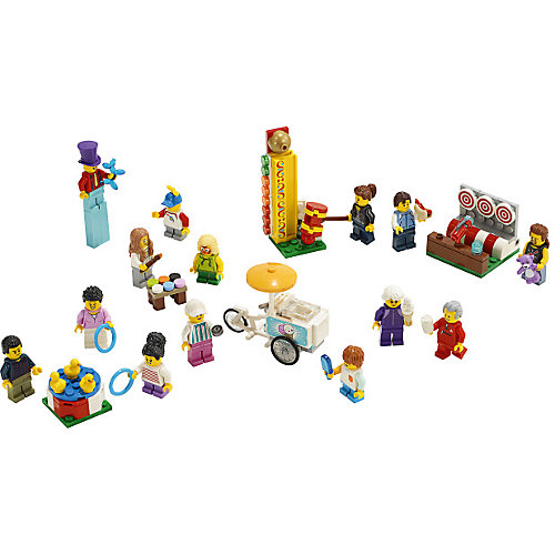 Конструктор LEGO City Town 60234: Комплект минифигурок "Весёлая ярмарка" от LEGO