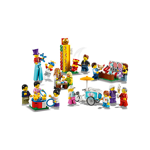 Конструктор LEGO City Town 60234: Комплект минифигурок "Весёлая ярмарка" от LEGO