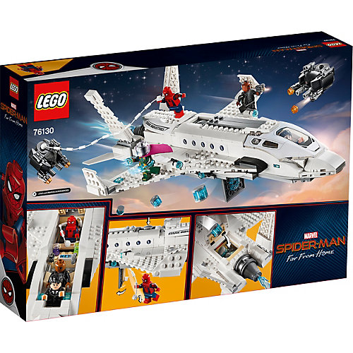 Конструктор LEGO Super Heroes 76130: Реактивный самолёта Старка и атака дрона от LEGO