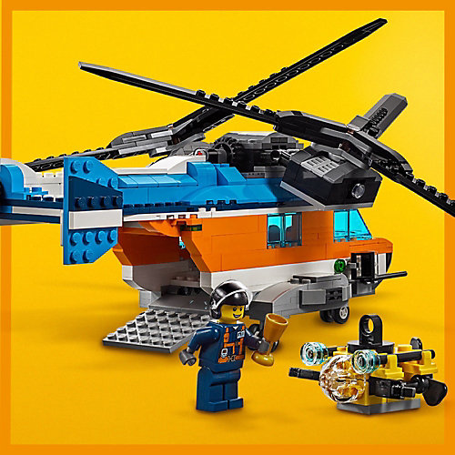 Конструктор LEGO Creator 31096: Двухроторный вертолёт от LEGO