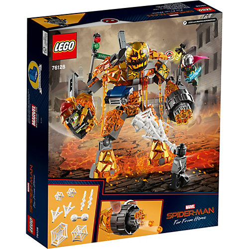 Конструктор LEGO Super Heroes 76128: Бой с Расплавленным Человеком от LEGO