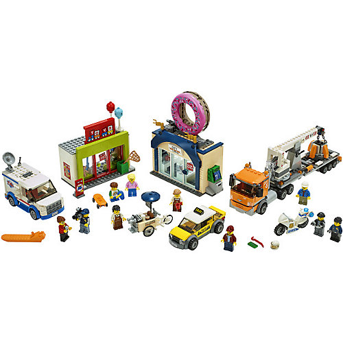 Конструктор LEGO City Town 60233: Открытие магазина по продаже пончиков от LEGO