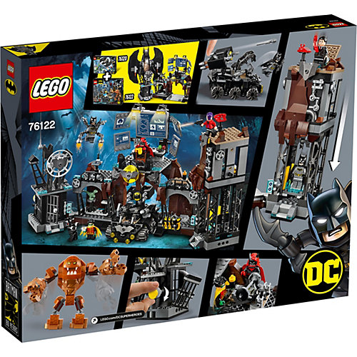 Конструктор LEGO Super Heroes 76122: Вторжение Глиноликого в бэт-пещеру от LEGO