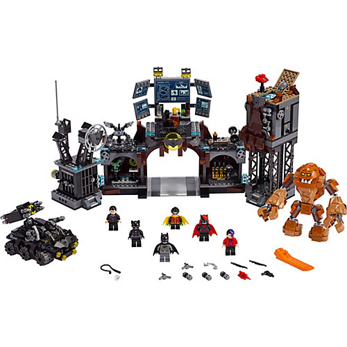 Конструктор LEGO Super Heroes 76122: Вторжение Глиноликого в бэт-пещеру от LEGO