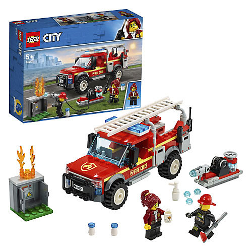 Конструктор LEGO City Town 60231: Грузовик начальника пожарной охраны от LEGO