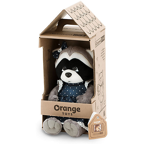 Мягкая игрушка Orange Life Енотик Дэйзи Джинсовая романтика, 20 см от Orange