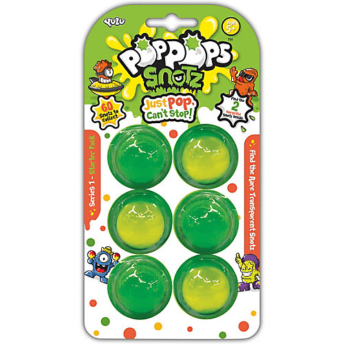 Игровой набор Yulu PopPops Snotz, 6 шт от BANDAI