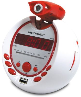 Radiowecker Pirat mit Projektion, USB, MP3, METRONIC | myToys