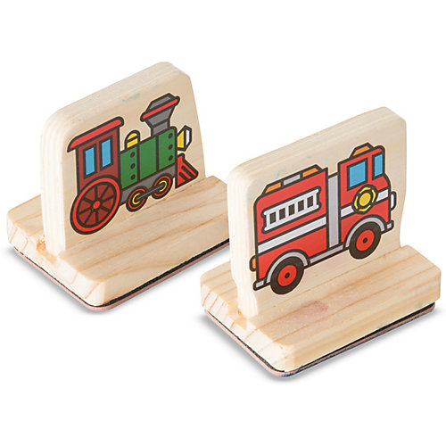 Набор штампов Melissa & Doug "Творчество", Транспорт от Melissa & Doug