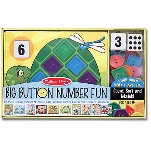 Посчитай по пуговкам Melissa & Doug "Первые навыки" от Melissa & Doug