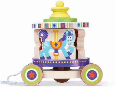 Каталка-карусель Melissa & Doug "Первые навыки"