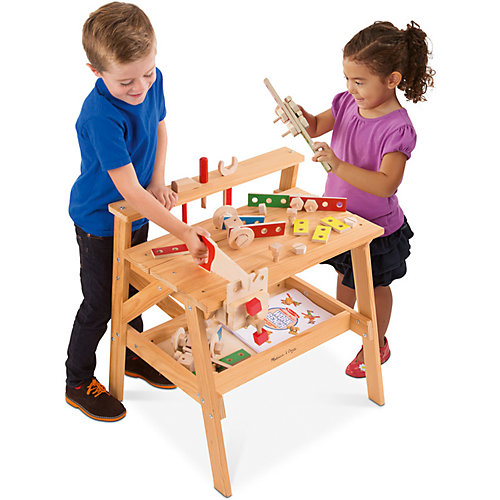 Деревянный верстак Melissa & Doug "Создай свой мир" от Melissa & Doug