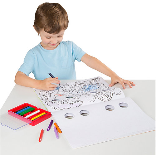Раскраска Melissa & Doug "Творчество", Смешные лица от Melissa & Doug