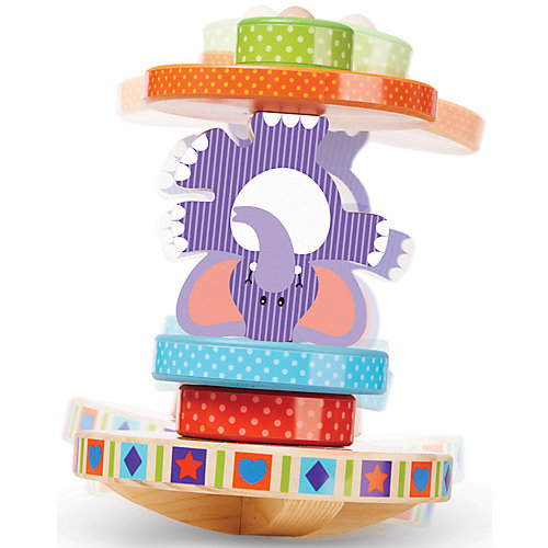Пирамидка Melissa & Doug "Первые навыки", Слоник от Melissa & Doug